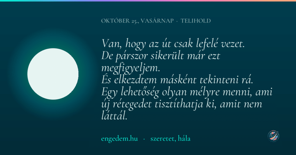 október 25., vasárnap — szeretet, hála